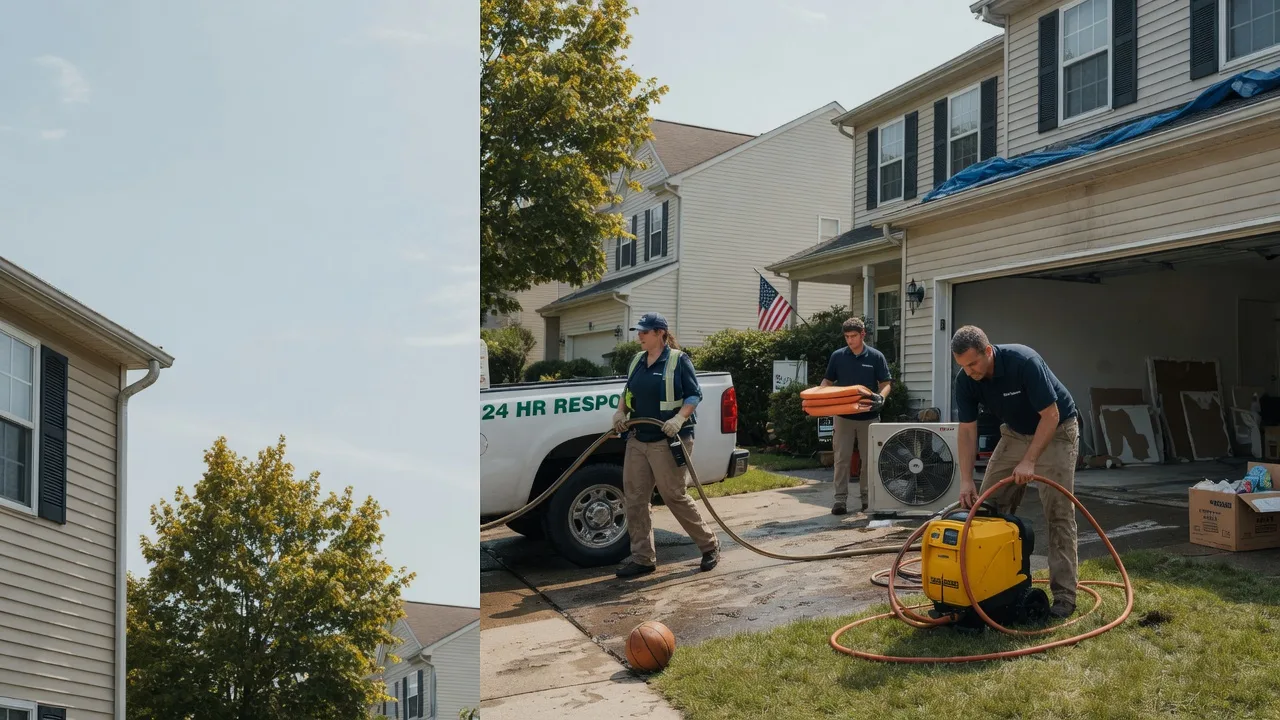 Emergency Water Damage Restoration in Portage, WI near me